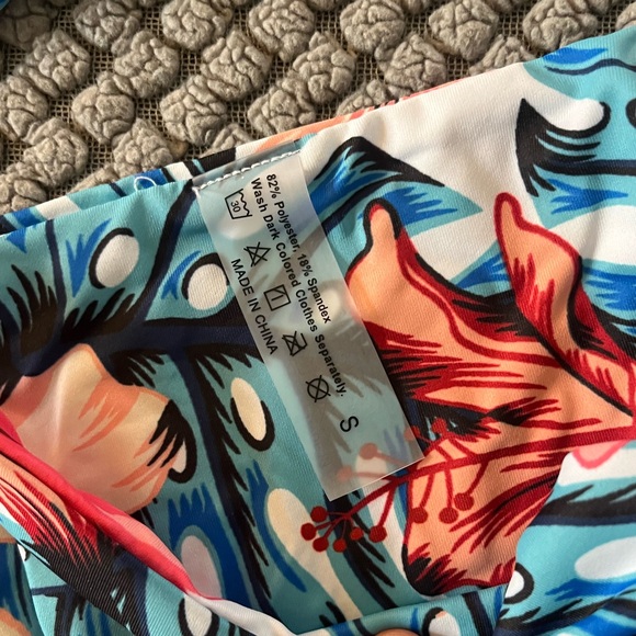 NWOT 3 Piece Bathing Suit - Picture 6 of 7